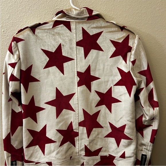 Stylish Red Star Women's Jacket - Picture 5 of 5